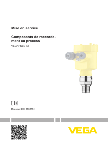 Vega Process component VEGAPULS 6X  Mode d'emploi | Fixfr