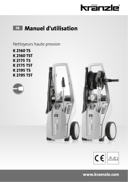 Kranzle K 2160 TS/TST - K 2195 TS/TST - K 2175 TS/TST Mode d'emploi