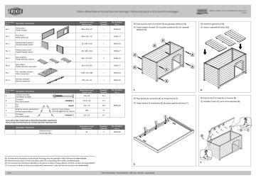 Trixie 39561 Casetta Classic  Mode d'emploi | Fixfr