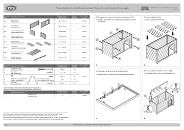 Trixie 39551 Casetta Classic  Mode d'emploi | Fixfr