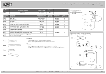 Trixie 44538 Tiragraffi XXL Harvey  Mode d'emploi | Fixfr
