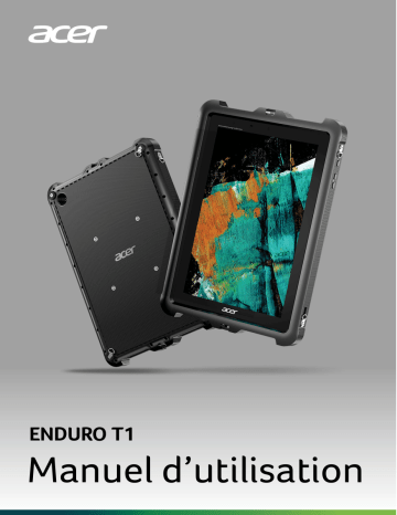 Acer Enduro ET110A-11A Tablet Manuel utilisateur | Fixfr