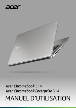 Acer C934T Netbook, Chromebook Manuel utilisateur