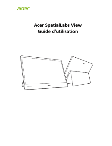 Acer SpatialLabs ASV15-1B Monitor Manuel utilisateur | Fixfr