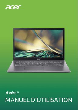 Acer Aspire A517-53G Notebook Manuel utilisateur