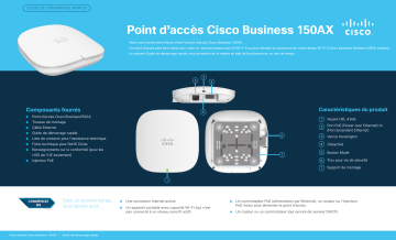 Cisco Business 100 Series Access Points Guide de démarrage rapide | Fixfr