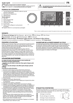 Ariston NT M11 9X1SK GCC Dryer Manuel utilisateur