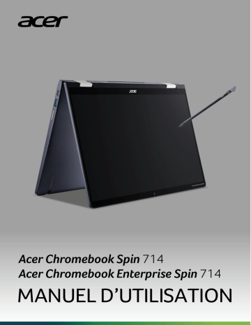 Acer CP714-1WN Netbook, Chromebook Manuel utilisateur | Fixfr