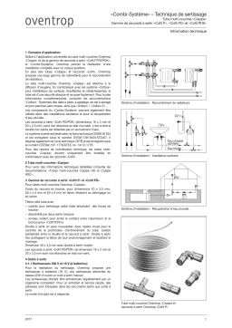 Oventrop 1507955 Cofit S Compression fitting Fiche technique