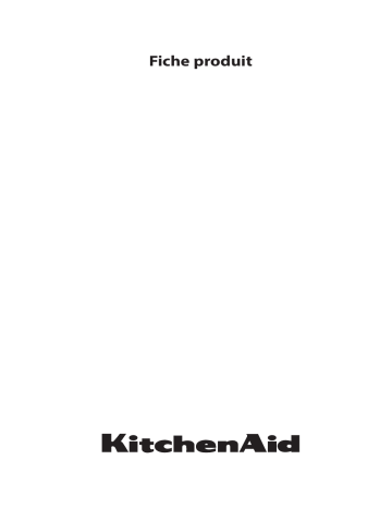 KitchenAid KCBPZ 18120 2 Freezer Mode d'emploi | Fixfr