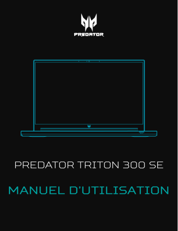 Acer Predator PT316-51s Notebook Manuel utilisateur | Fixfr