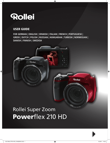Rollei Camera Powerflex PF-210 HD Manuel utilisateur | Fixfr