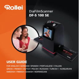 Rollei Diafilmscanner DF-S 100 SE Manuel utilisateur