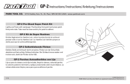 Park Tool GP-2 Mode d'emploi