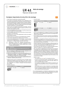 Neumann LH41 Guide de démarrage rapide