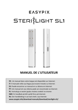 Easypix SteriLight SL1 Manuel utilisateur
