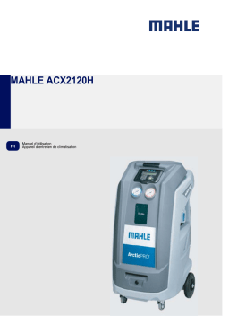 MAHLE ACX2120H Manuel utilisateur