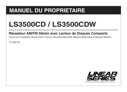 Magnadyne Linear Series LS3500CD/LS3500CDW Manuel utilisateur