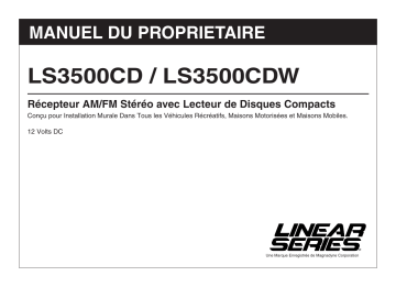 Magnadyne Linear Series LS3500CD/LS3500CDW Manuel utilisateur | Fixfr