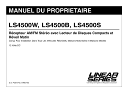 Magnadyne Linear Series LS4500W/LS4500B/LS4500S Manuel utilisateur