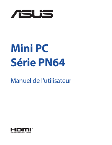 Asus ExpertCenter PN64 Mini PC Manuel utilisateur | Fixfr