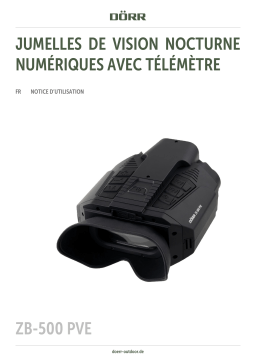 Dörr 490339 Night Vision Binoculars + Rangefinder ZB-500 PVE Une information important