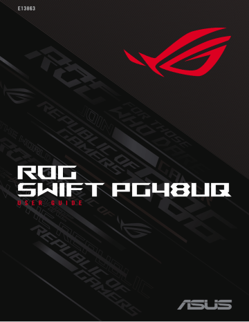 Asus ROG Swift OLED PG48UQ Aura Sync accessory Mode d'emploi | Fixfr