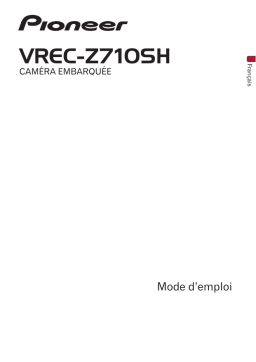 Pioneer VREC-Z710SH Manuel utilisateur