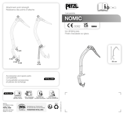 Petzl NOMIC Ice Axe Manuel utilisateur