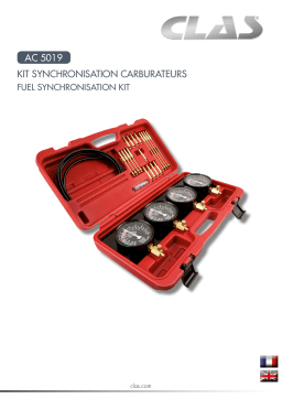 CLAS AC 5019 FUEL SYNCHRONISATION KIT Manuel du propriétaire