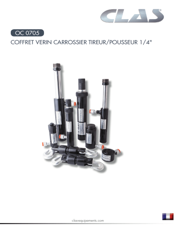 CLAS OC 0705 BODYWORK CYLINDER SET PUSHER/PULLER 1/4