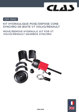 CLAS OM 0562 MOVE/REMOVE HYDRAULIC KIT Manuel du propriétaire