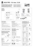 Jaga Pro 2pipe valve Manuel du propri&eacute;taire