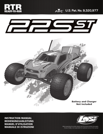 LOS03017T1 | Losi LOS03017T2 1/10 22S ST 2WD Brushless RTR Manuel utilisateur | Fixfr