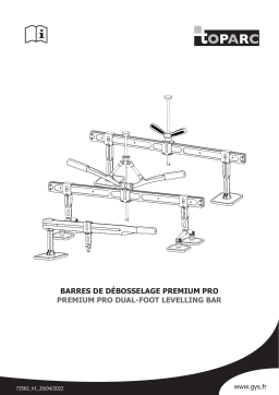 GYS PREMIUM PRO levelling lever Manuel du propriétaire