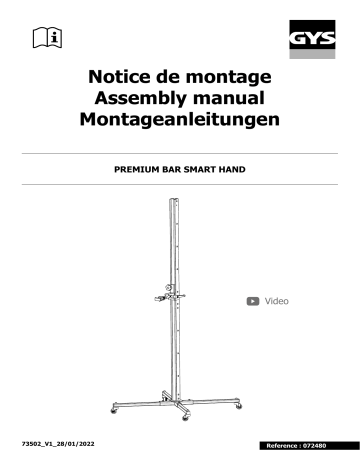 GYS PREMIUM BAR SMART HAND Manuel du propriétaire | Fixfr