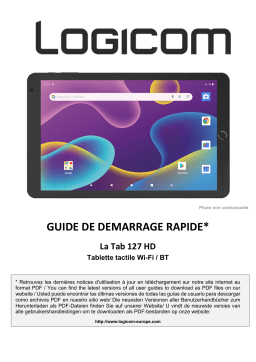 Logicom La Tab 127 HD Guide de démarrage rapide