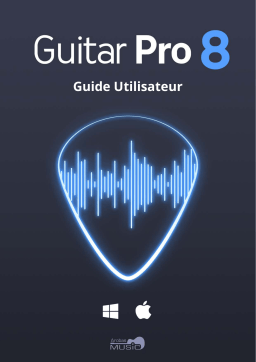 GUITAR PRO 8.0 Mode d'emploi