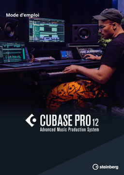 Steinberg Cubase Pro 12 Mode d'emploi