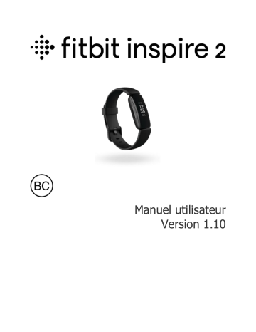 Fitbit Inspire 2 Activity Tracker Mixte Adulte Manuel utilisateur | Fixfr