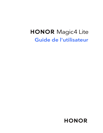 Honor Magic 4 Lite Mode d'emploi | Fixfr