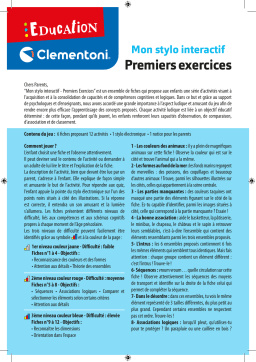 Clementoni - 52093-ADN Manuel utilisateur