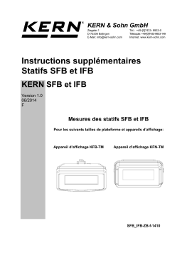 KERN TIFB 10K-4L-A Mode d'emploi