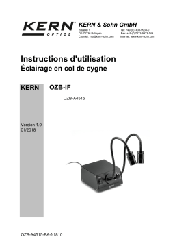 KERN OZB-A4515EU Mode d'emploi