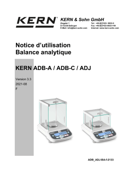 KERN TADJ 200-4-A Mode d'emploi