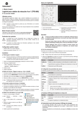 TOOLCRAFT TO-5799255 TPS-900 Repair station 900 W 150 - 500 °C Manuel du propriétaire