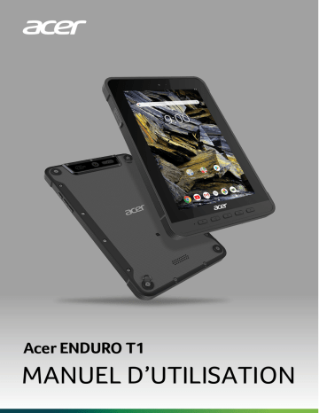 Acer Enduro T1 Mode d'emploi | Fixfr