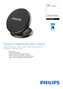 Philips DLK3423NB/00 Support de téléphone Manuel utilisateur