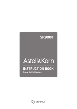 iRiver Astell & Kern SP2000T Mode d'emploi