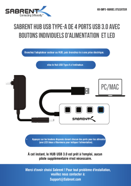 Sabrent HUB USB 4 ports Manuel utilisateur